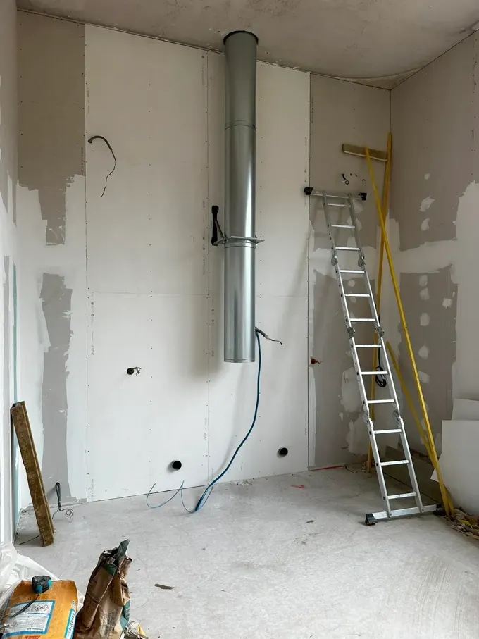 Réalisation Monsieur Cheminée n°23 : installation de poêle ou cheminée